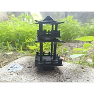 Japanese gazebo miniatures, Japanese gazebo dioramas