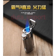 Honest torch Lighter 3 Jet flame punch hole/gas refill Jet Lighter