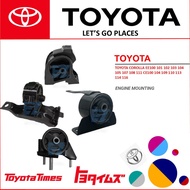[ 4 IN 1] - ENGINE MOUNTING SET FOR TOYOTA COROLLA CE10# EE100 101 102 103 104 105 107 108 111