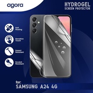 LAYAR Anti-Scratch Hydrogel For Samsung A24 4G Hydrogel SCREEN Protector Film - ANTI SPY, FULL SCREE