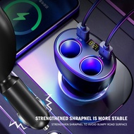 USB  Car Charger Cigarette Lighter Splitter, 12V/24V Car Power Adapter USB Car Charger for GPS, Dash