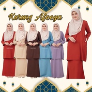 🇲🇾 Kurung Afeeya New Design Dress Raya Ootd Viral Melayu Moden Baju Hasnuri Murah Kain Slim Bintang 