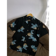Japanese Hawaiian Shirt North Zone Japan Size Kirin きりん /Size L 44size