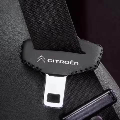 Car Safety Seatbelt Buckle Anti-scratch Protector Cover For Citroen C1 C2 C3 C4 C5 C6 C8 C4L DS3 DS4