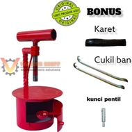 FULL BONUS Alat Tambal Ban Bakar Tambalan bakar manual cukil ban Motor