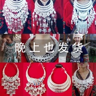 Miao National Silver Jewelry Collar Hair Accessories Necklace Ethnic Accessories Accessories Childre