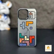 LL17 Premium Matte Case Casing Hp Games Tetris For Xiaomi Redmi NOTE 14 4G 5G PRO 14C A1 A2 A3 9 9A 
