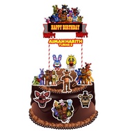 Five Nights at Freddy's Cake Topper DIY