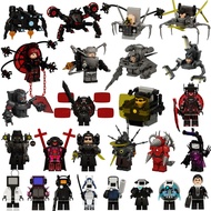 Skibidi Toilet Action Figures Spider Speaker Man Brad Doomsday Duchess Gman Building Block Collectio