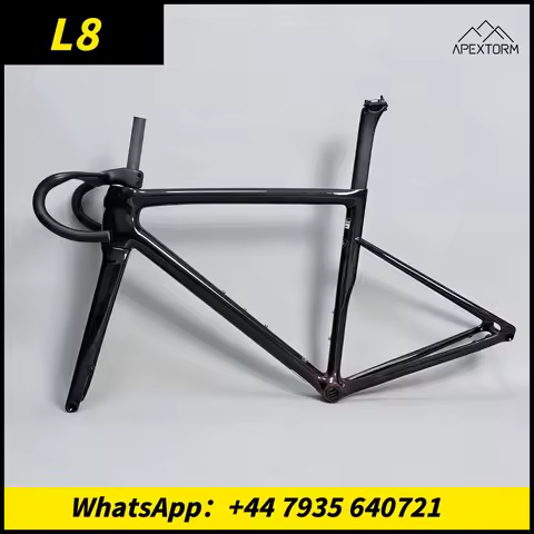 SL8 Carbon Road Bike Frame Disc Brake Frameset Di2 Groupset Compatible Custom Paint Available