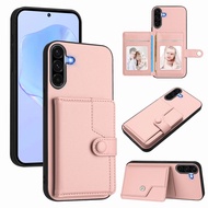 Compatible with for Samsung Galaxy A36 A56 A26 A16 A06 A35 A55 A25 Wallet Case with Credit Card Hold