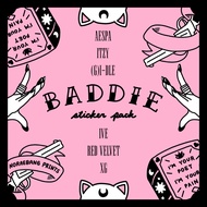 KPOP Vinyl Sticker Pack | Baddie