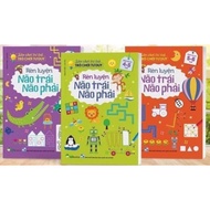 Book - Combo Thinking games, training the right brain and left brain (set of 3 books)