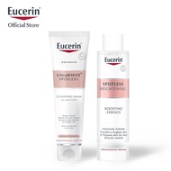 Eucerin Spotless Brightening Essence & Cleanser Set (Boosting Essence 100ml + Cleansing Foam 150ml) 