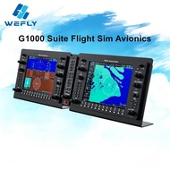 ORIGINAL Wefly OpenCockpit G1000 Suite Synthesize Avionics G1000 PFD, MFD & GMA Audio Panel With Des