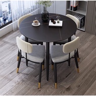 GoodLuck โต๊ะอาหาร พร้อมเก้าอี้ 4 ที่นั่ง เก้าอี้ โต๊ะนักเรียน โรงเรียน โต๊ะอเนกประสงต์ t76