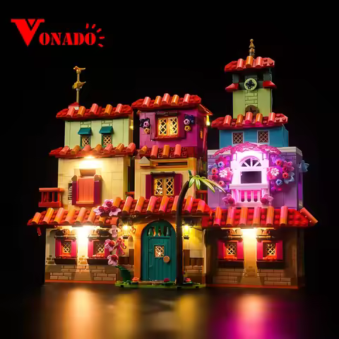 Vonado 5V LED light 43245 set is suitable for The Magic Madrid House building block gift (only inclu