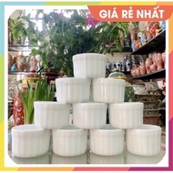 Combo 10 hũ caramen / sữa chua/ flan sứ