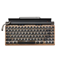 Retro Typewriter Keyboard Wireless Bluetooth Mechanical Keyboards 83 Keys Computer Keyboard for Lapt