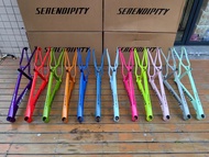 【MTB】SERNDIPITY   Adult Mountain Bike Frame 27.5er Carbon Steel