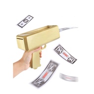 Prop Gold Money Shooter Gun That Look Real - Fake Money Gun,Fake Cash Gun,Money Thrower Gun,Money Gu