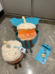 Jellycat 生日蛋糕毛絨玩具