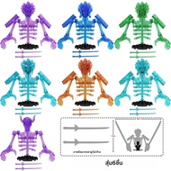 อะนิเมะAction Figure Building Blocksชุด-Ninja Susanooกระดูกชุด3D Assemblyของเล่นสําหรับเด็กผู้ใหญ่คอ