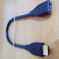 kabel hdmi extention male to female 30 cm - perpanjangan hdmi - extend