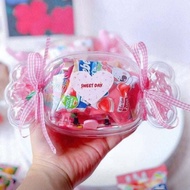 (BAG INCLUDED) SET of 5-6 mini candyPiece as a gift (1/6, October 20, March 8....)