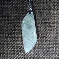 White Crystal Melaleuca Ghost Pendant E07