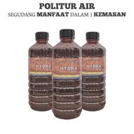 Politur Air Plitur Kayu Siap Pakai 500gr Warna Jati Mahoni Coklat Tua Walnut Salak Cat Pelistur Pint