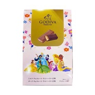 GODIVA - Godiva x Disney Princess 朱古力威化餅 (24件裝) x 1 盒 (賞味期限: 2026年7月5日)