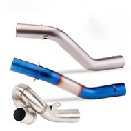 ZX-6R Slip-on Link Pipe 2009-2025 Exhaust System Modification Connect to 51MM/2" I.D Mufflers