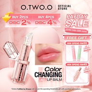 O.TWO.O Haute Lipstick Color Change Lip Blam Thermochromic 2 Colors 3.3g