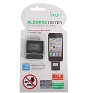 Breath Alcohol Tester For iPhone / iPod / iPad With LCD Digital Display Unique Dectector For Police