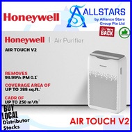 Honeywell Air Touch V2 Air Purifier for Home, 4 Stage Filtration, Covers 36 m², High Efficiency Pre-Filter, H13 HEPA