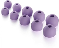 Premium Silicone Earplug Tips Replacement – Set of 4 Sizes (XS, S, M, L) – Compatible with CURVD, Lo