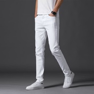 Celana pria Celana Panjang Jeans Putih Pria - Putih 30