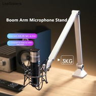 LeeSisters Adjustable Microphone Boom Arm Stand Braet For Gaming Streaming Recording USB Condenser M
