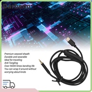 DARBEMY 2.5mm to Type C Cable, Lossless Noiseless With Mic 2.5mm to USB C Sound Cord, 4.9ft / 1.5m B