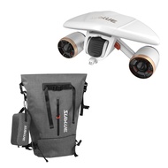 Mix Pro Underwater Scooter(White)+Waterproof Backpack Bundle Set