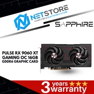 SAPPHIRE PULSE AMD RADEON PULSE RX 9060 XT GAMING OC 16GB - 11350-03-20G