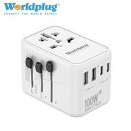 TESSAN 100W Fast Charge GaN Universal Travel Adapter Power Adapter with USB C International Adaptor