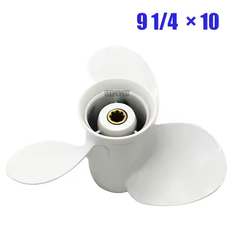 9 1/4X10-J Boat Outboard Propeller for Yamaha 9.9HP 15HP Outboard Motor 63V-45952-00-EL