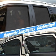 Magnetic Side Window Sunshades For Toyota Noah Voxy R80 80 2014 - 2021 Door Car Window Curtain Mesh 