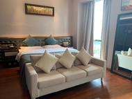 Pangsapuri 61 m² dengan 1 bilik tidur dan 1 bilik mandi peribadi di Jinji Lake and Suzhou Expo Cent