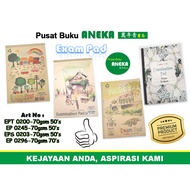 Exam Sheet / Exam Sheet Narrow Line / Foolscap Paper / Exam Pad / Kertas Kajang A4 Size