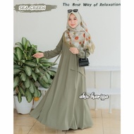 Faury Dress ORI Aku Karissa / Gamis Terbaru AKU KARISSA / Gamis Polos