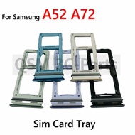 For Samsung A52 A72 Sim Card Tray Reader Socket Slot Holder