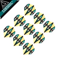 CUESOUL Dart Flights Dart Flight Dart Wings Dart Tail ，Set of 9 pcs